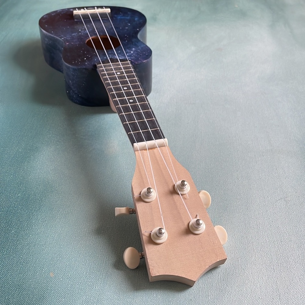 Yaymaker Create A Ukulele Kit Assembled Ukulele with Strap + Accessories - Picture 6 of 15